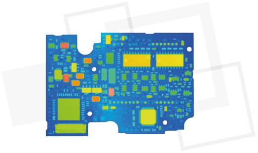 pcb_2d_falsecolor Topography PCB 2D False Color