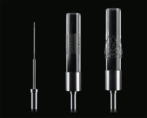 mandrels_3 Mandrel fixtures with stent sample