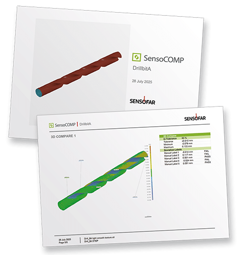 SensoCOMP CAD comparison
