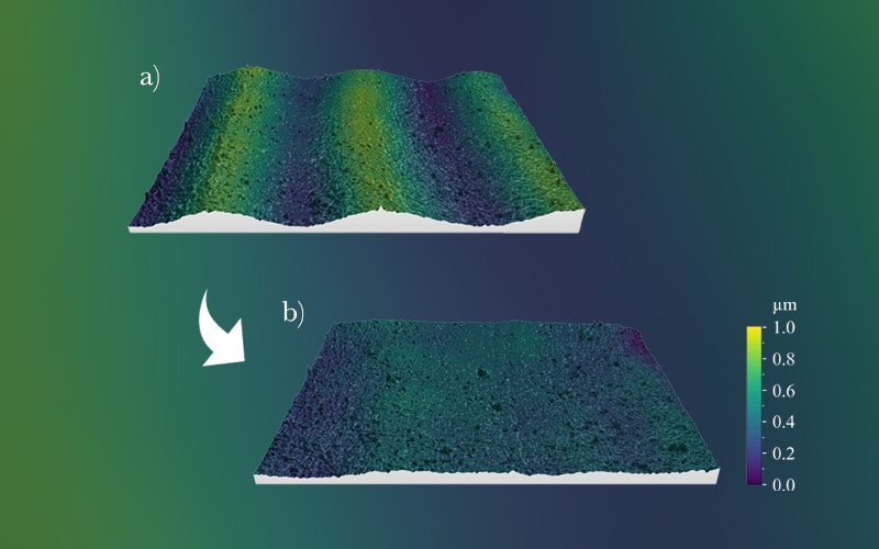 Computational self-corrected quantitative 3D topographic imaging