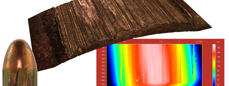 Non-contact optical metrology for forensic applications