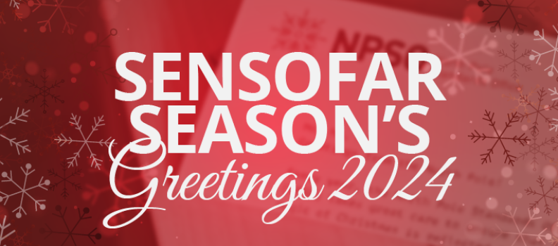 Sensofar season’s greetings 2024