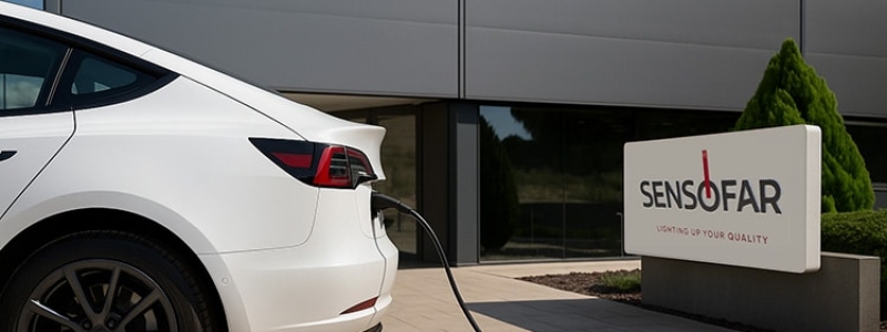 Sensofar setzt seinen Weg zur Nachhaltigkeit mit der Anschaffung eines Elektrofahrzeugs fort