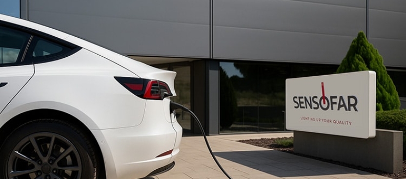 Sensofar setzt seinen Weg zur Nachhaltigkeit mit der Anschaffung eines Elektrofahrzeugs fort