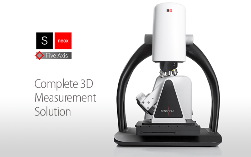 完整且快速的 3D 测量解决方案，全新 S neox Five Axis