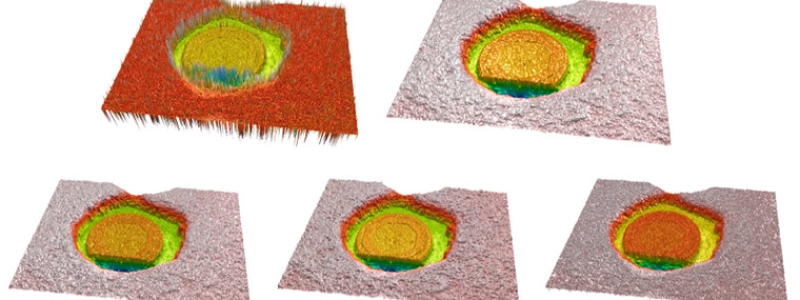 Three-dimensional measurements with a novel technique combination of confocal and focus variation with a simultaneous scan