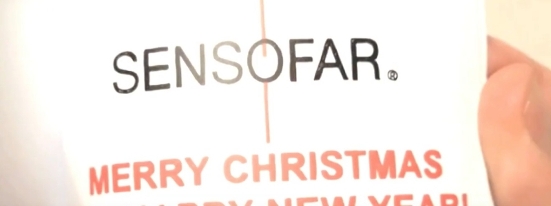 Sensofar Christmas Greetings 2018